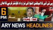 ARY News 6 PM Prime Time Headlines 5th January 2024 | PTI to counter election delay resolution