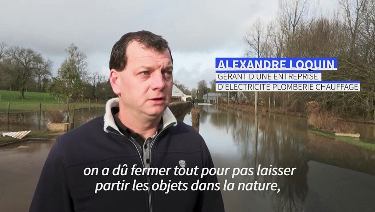 Pas-de-Calais: face aux inondations, le "ras le bol" des sinistrés