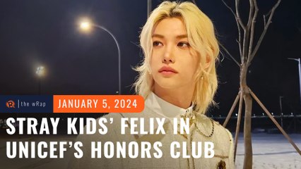 Stray Kids’ Felix now youngest member of UNICEF’s Honors Club