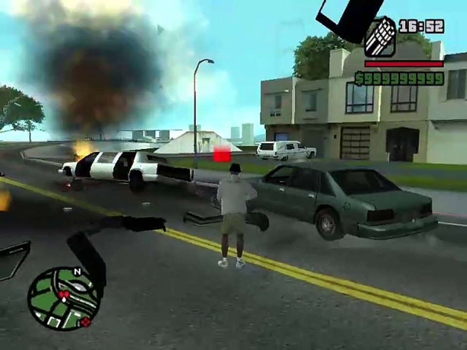 GTA_ San Andreas game play with 5 to 6 star police