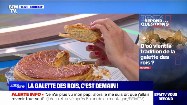 D'où vient la tradition de la galette des rois? BFMTV répond à vos questions