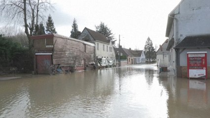 Pas-de-Calais: face aux inondations, le "ras le bol" des sinistrés