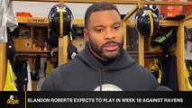 Steelers' Elandon Roberts Expects To Play Week 18