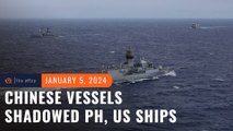 2 Chinese vessels shadowed PH, US ships – Philippine military