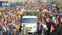Funeral a las víctimas del atentado que causó 89 muertes Kerman