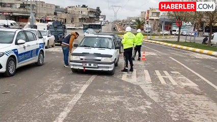 Şanlıurfa'da okul çevrelerinde uygulama denetim