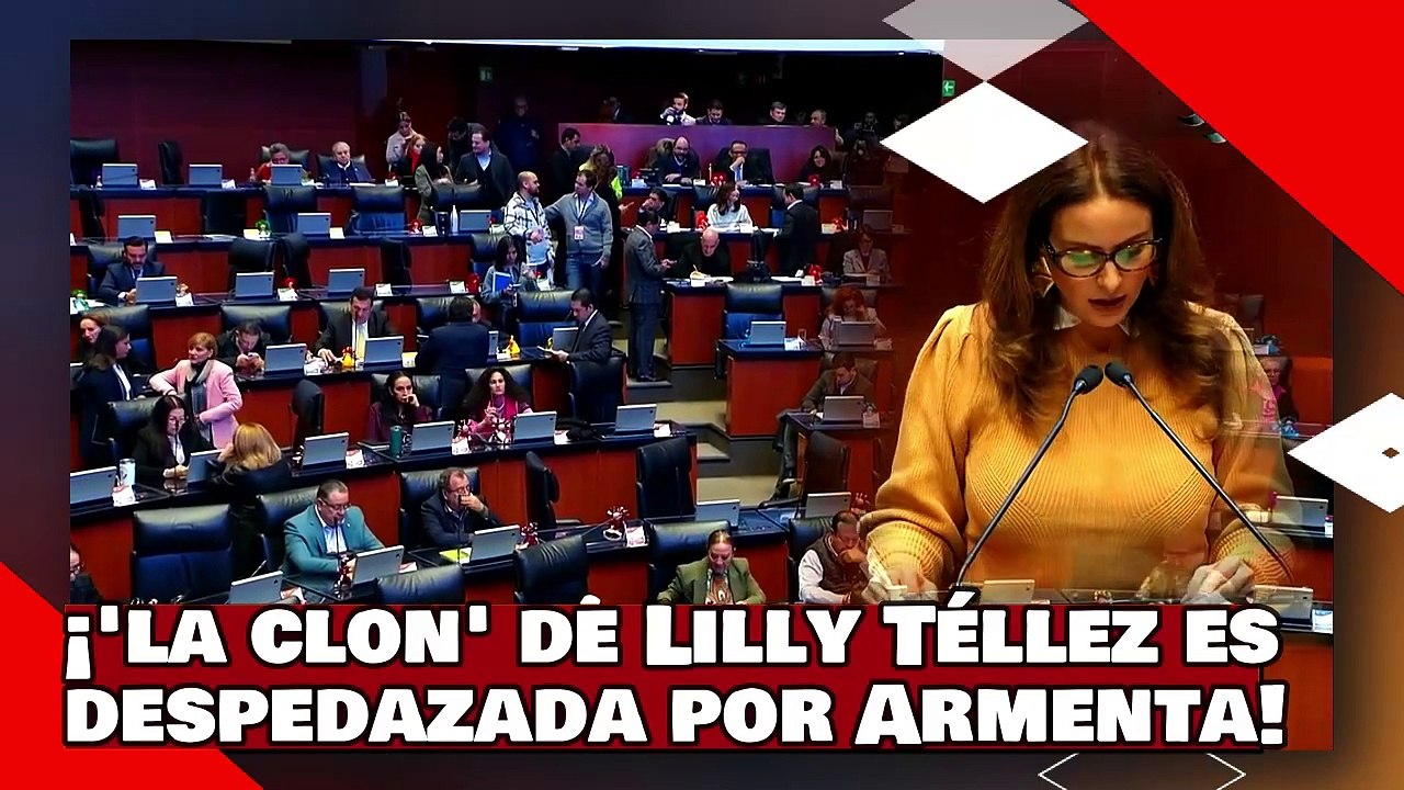 ¡VEAN! ¡la clon de Lilly Téllez es despedazada por Armenta por usar a la Guardia Nacional vs. AMLO!