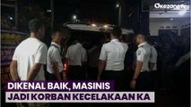 Jenazah Masinis Korban Kecelakaan KA di Cicalengka Tiba di Rumah Duka