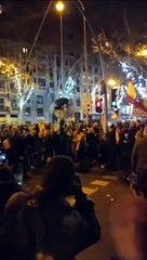 Espancamento de boneco de Pedro Sánchez em Madrid, Espanha