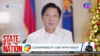 PBBM: Accountability lies with NGCP | SONA