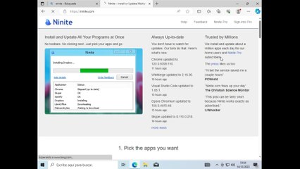 instalar multiples programas en 1 minuto