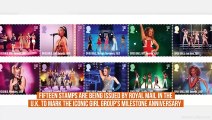 Spice Girls feature on commemorative stamps to celebrate 30th anniversary