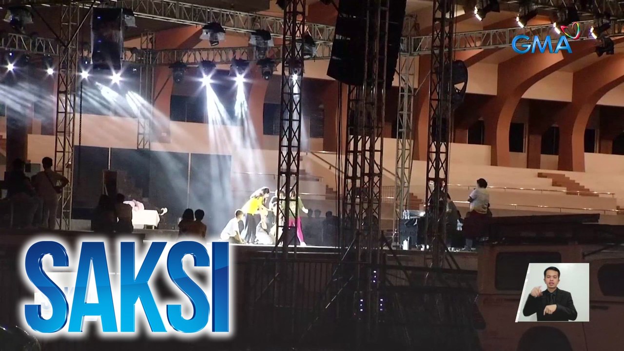 Ilang nagbabantay sa Quirino Grandstand, 24 oras na ang duty ngayong bisperas ng pahalik | Saksi