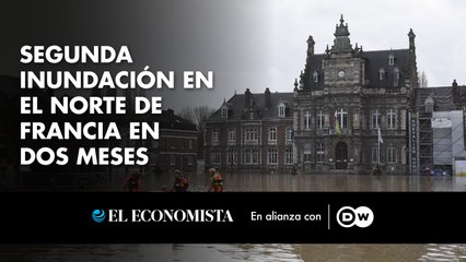 Segunda inundación en el norte de Francia en dos meses