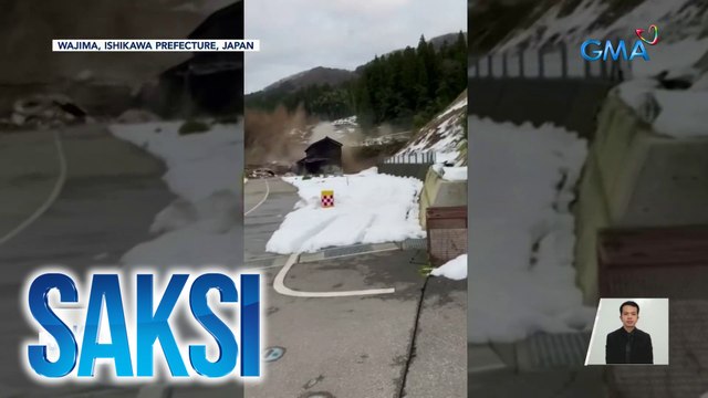 94 patay sa magnitude 7.6 na lindol sa Japan; mahigit 300 sugatan, 'di bababa sa 200 nawawala | Saksi