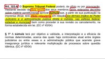 Aula 15.4 Poder Judiciário - Súmulas - Direito Constitucional