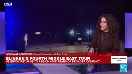 Blinken arrives in Turkey on first leg of Middle East tour