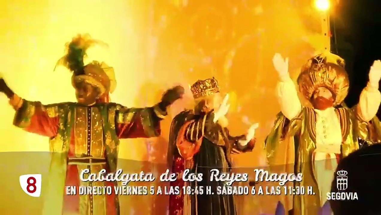 La cabalgata de los Reyes Magos, en directo en la 8 Segovia
