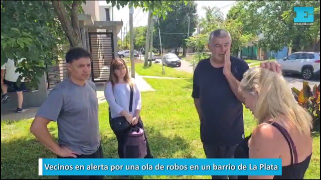 Vecinos en alerta por una ola de robos en un barrio de La Plata