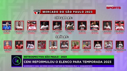 Relembre as movimentações do São Paulo no mercado da bola em 2023