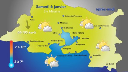Météo : week-end froid et très venté !