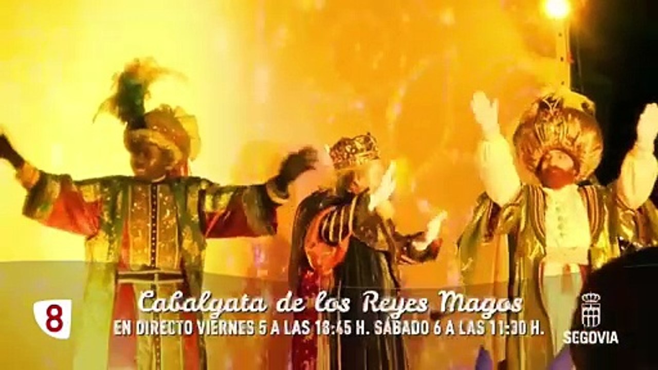 Sigue en directo la cabalgata de los Reyes Magos en la 8 Segovia