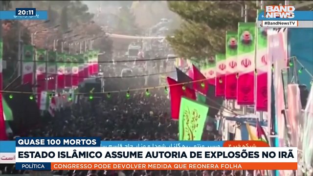 Estado Islâmico assume autoria de explosões no irã