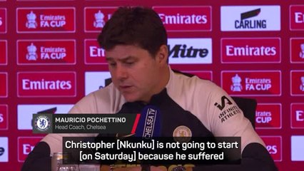 Télécharger la video: 'Nkunku won't start' - Pochettino reveals Chelsea star's injury setback