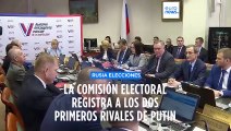Primeros rivales de Putin en la carrera hacia la presidencia de Rusia
