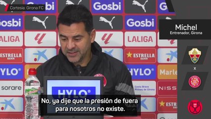 Míchel Desmiente la Presión Externa: