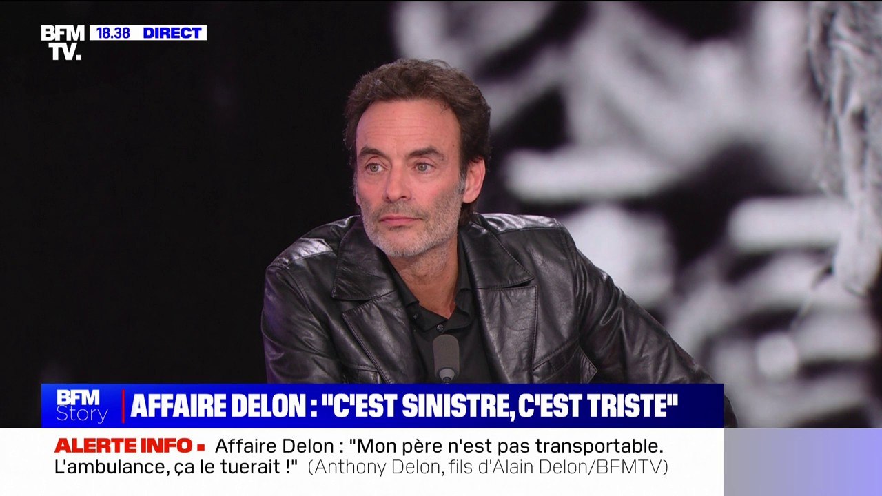 Anthony Delon: "Mon petit frère a vécu dans une famille où il n'y en avait que pour sa sœur (...) C'est très injuste pour lui"