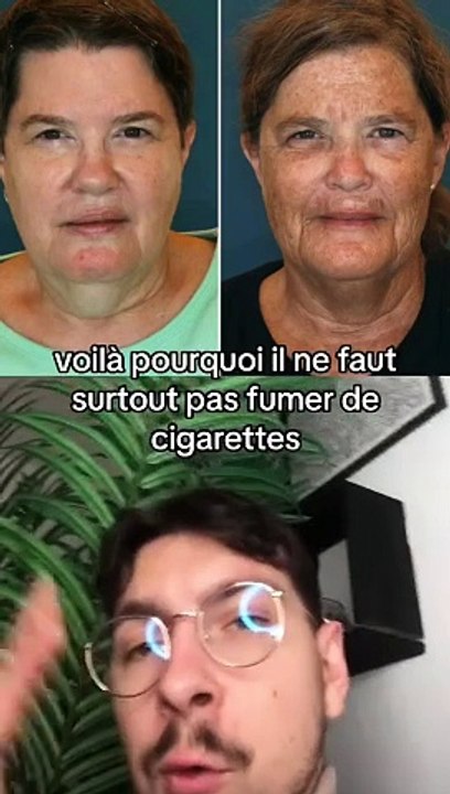 Voilà pourquoi il ne fait pas fumer de cigarettes.