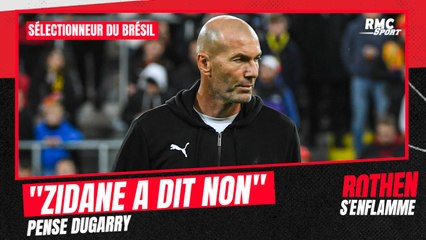 Brésil: "Zidane a déjà dit non à la Seleçao" pense Dugarry