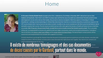 Les Notices du Gardasil.