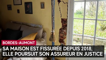 Maison fissurée depuis 2018 : Béatrice poursuit son assureur