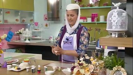 Comment embellir les roses طريقة تزين الورود بعجينة السكر