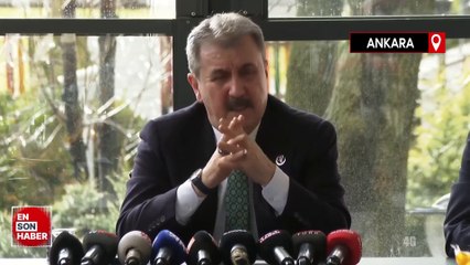 Mustafa Destici'den Murat Kurum'a destek