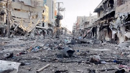 مشاهد خاصة للجزيرة تظهر دمارا هائلا وسط خان يونس