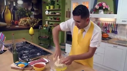 بيتزا بالسلامي _ Pizza au salami