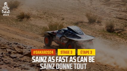 Sainz as fast as can be - Stage 3 - #Dakar2024
