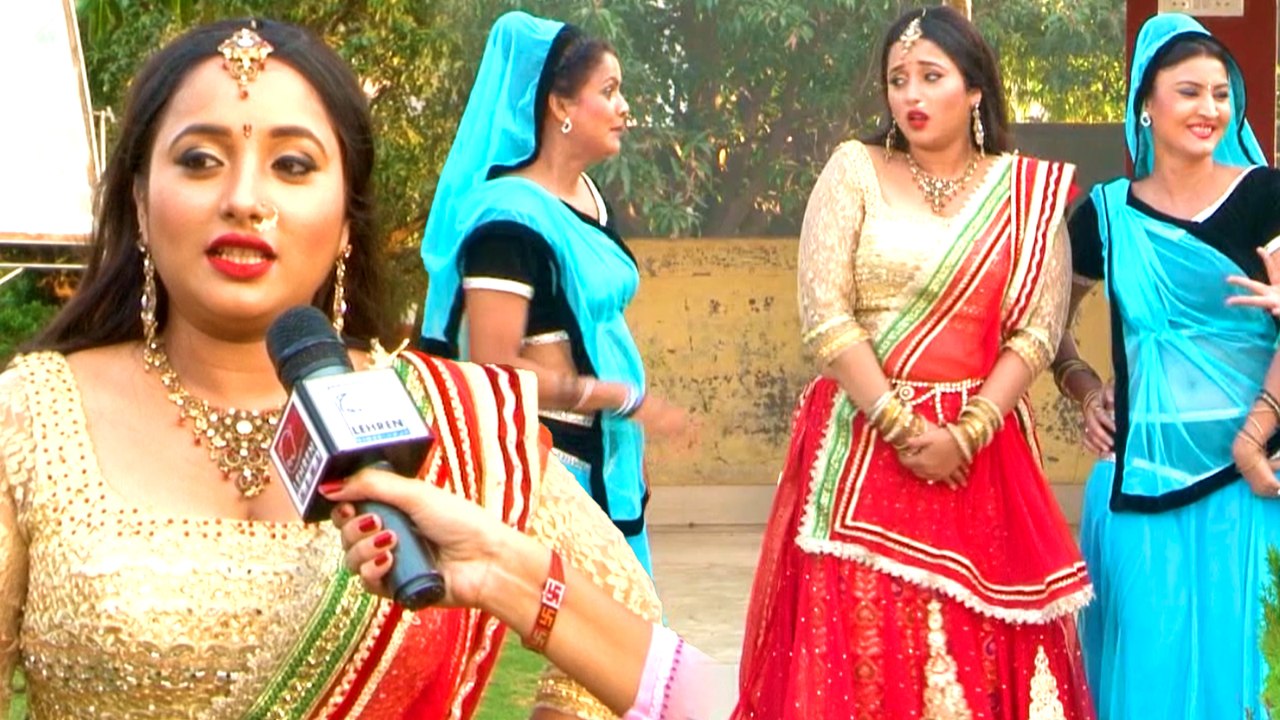 Rani Chatterjee ने भोजपुरी फिल्म गुंडे (2018) के एक गाने की शूटिंग करते हुए | Flashback Video