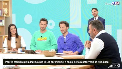 Benjamin Muller fait intervenir sa fille de 12 dans Bonjour ! : le caractère de la collégienne déjà bien assuré
