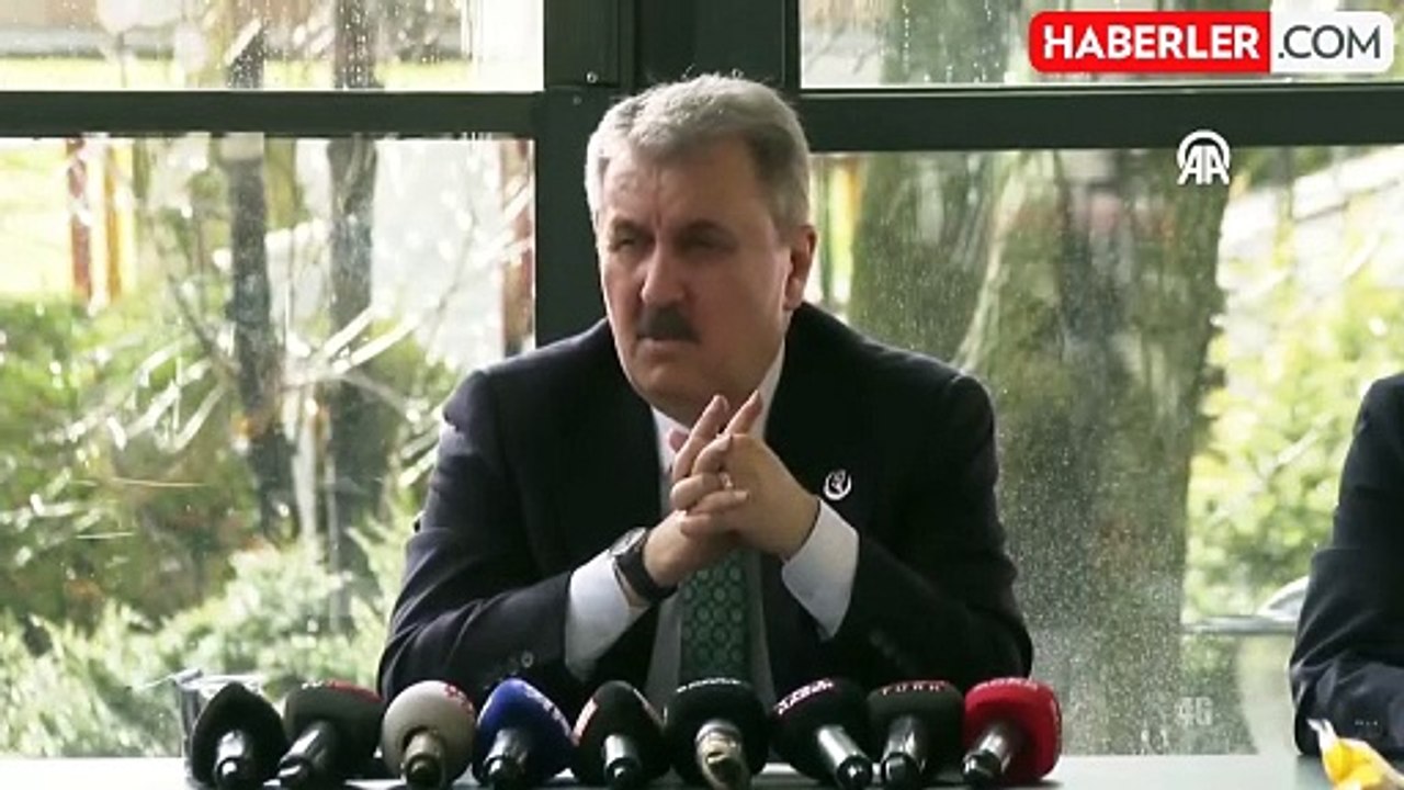 Büyükbirlik Partisi lideri Mustafa Destici: İstanbul'da aday çıkarmama eğilimindeyiz, Murat Kurum'a hayırlı olsun