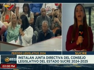 Gobierno Nacional instala Junta Directiva del Consejo Legislativo en el estado Sucre