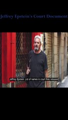 Jeffrey Epstein's Court Document