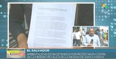 Movimientos sociales salvadoreños condenan represión y persecución contra ambientalistas