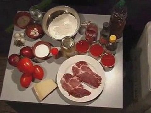 Carnival piggy (cotes de porc tomates aromates et epices)