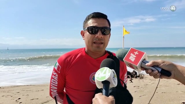 Mejoran las condiciones en las playas de Puerto Vallarta, retiran banderas rojas