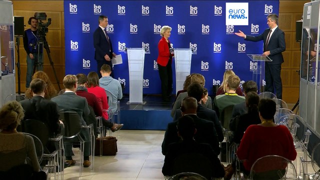 Ursula von der Leyen en Belgique alors que le pays débute sa présidence du Conseil de l'UE