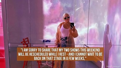 IN CASE YOU MISSED IT: Christina Aguilera postpones shows due to illness